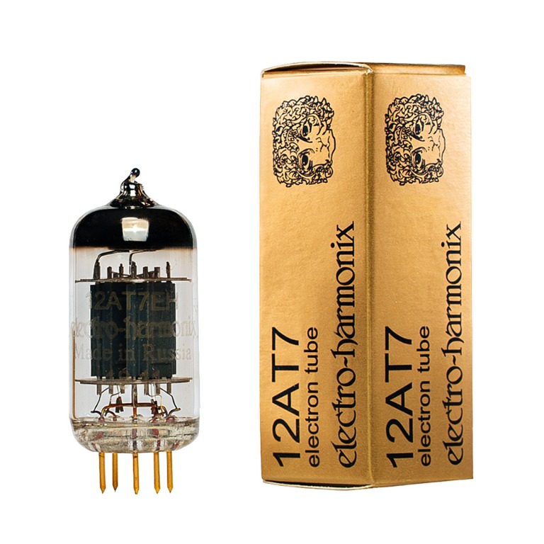 ECC81/12AT7-ELECTRO HARMONIX GOLD PIN